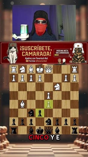 ¡NO PIERDAS contra el Gambito de Dama! #chess #ajedrez #shorts