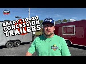 Ready-to-Go Concession Trailers for Sale: Start Your Mobile Food Business Today