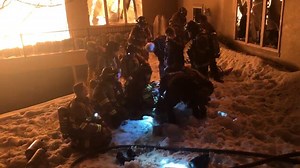 3.3K views · 58 reactions | MASSIVE HOUSE FIRE: A few first responders were injured while battling this large house fire in Hobble Creek Canyon this morning. Story: https://kutv.com/news/local/hobble-creek-canyon-house-fire (Video: Utah County Sheriff's Office) | KUTV 2News | Facebook