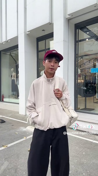 Routine X Sisburma jacket😎#Routineootd #RoutineCambodia #RoutineCambodiakh