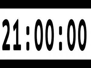 21 hour timer | 1260 minute timer