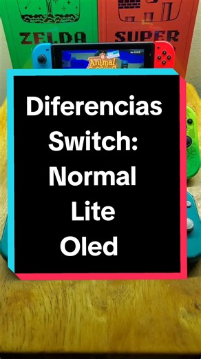 Diferencias entre los modelos de Nintendo Switch