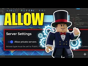 How To Allow Private Servers In Your Roblox Game