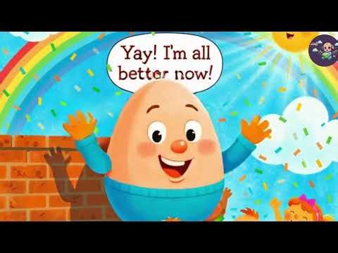 Humpty Dumpty | Nursery Rhymes & Kids Songs | Fun Baby Learning Video