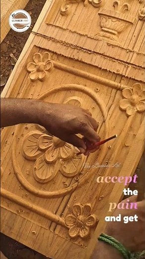 Amazing work in process of teak wood hand carved #diy #love