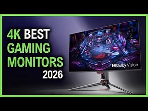 Best 4K Gaming Monitor 2026 – Top 5 High-Performance Displays