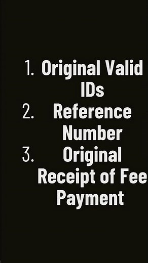 Required documents for the national police clearance or PNP police clearance 2025