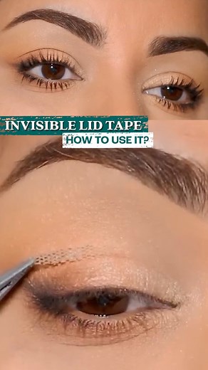 73K views · 711 reactions | How to Lift Hooded Eyes with Invisible Lid Tape #hoodedeyes #hoodedeyesmakeup #makeuptutorial | Smitha Deepak | Facebook