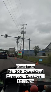 29K views · 151 reactions | Hometown Rt 309 S Rt 309 & Rt 54 Intersection **Disabled Tractor Trailer in 309 lane. Traffic being diverted into turning lane. Expect delays heading to the light. #c1mn #Hometown #traffic #rt54 #rt309 | Channel 1 Methed Up News | Facebook