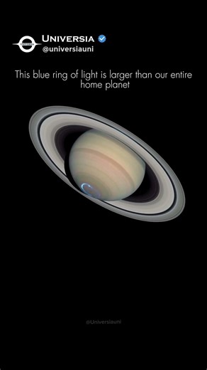 Saturn’s Secret Blue Crown Explained! 🪐✨