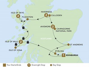 A Scottish Journey - Back-Roads (10 Days From Edinburgh to Edinburgh)
