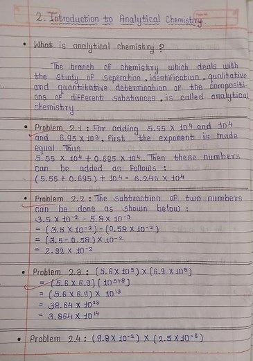 11th Class Chemistry Chapter 2.Introduction to Analytical Chemistry NOTES #chemistry #notes