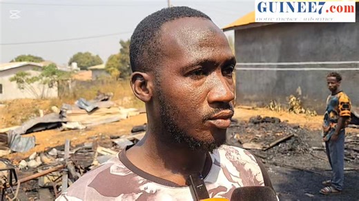 Incendie à Kalema : le père d’Issa Camara raconte les derniers instants passés avec son fils #incendie #Kalema #Issacamara #Guinée #Dubréka | Guinee7.com