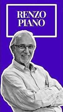 🎬 Renzo Piano: The Architect Who Touched the Stars. #art #architecture #education #artist