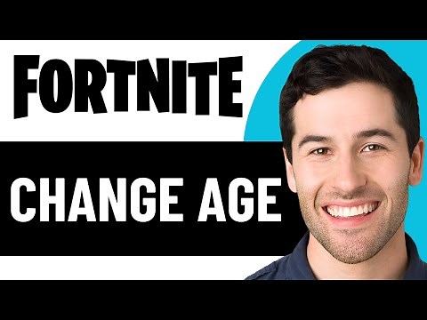 HOW TO CHANGE AGE IN FORTNITE 2026! (QUICK & EASY)