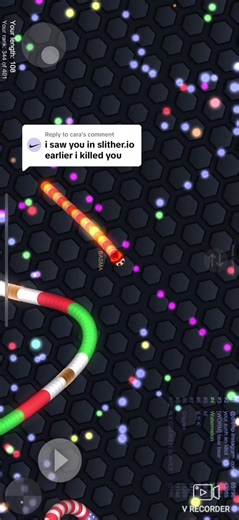 Colorful Slither Game: Animated Snakes in Action