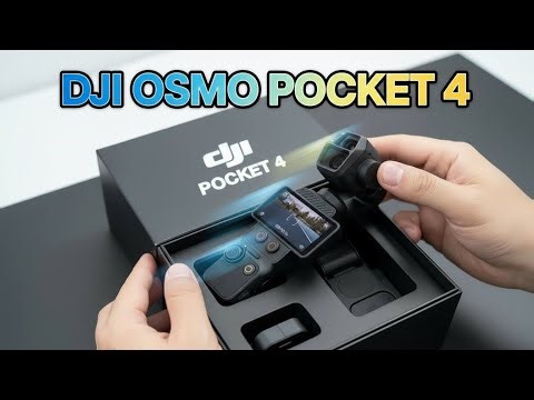 DJI OSMO Pocket 4 Finally is Here - Price & Release Date Revealed!