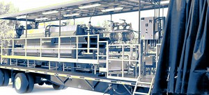 Trailer-mounted Mobile Filter Press: M.W. Watermark