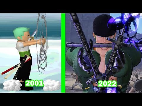 All Ultimate's 3000 WORLDS RORONOA ZORO One Piece Evolution (4K)