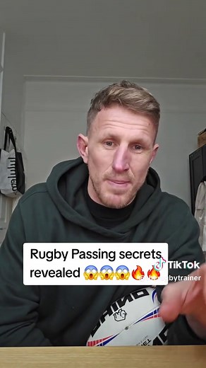 How to get better at spin passing in rugby ? #therugbytrainer #rugbytok #rugby