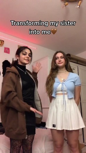 this was fun @leyla.tavas 😛 #fyp #makeover #aesthetic #grunge #soft #fun