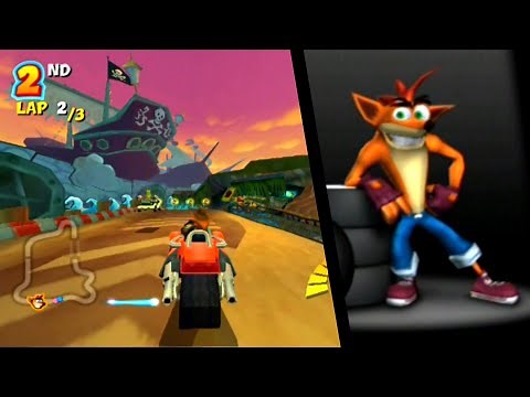 Crash Tag Team Racing ... (GameCube) Gameplay