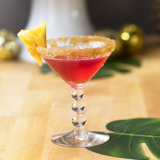 1.3M views · 19K reactions | Cran-Pineapple Upside Down Cake Cocktail...