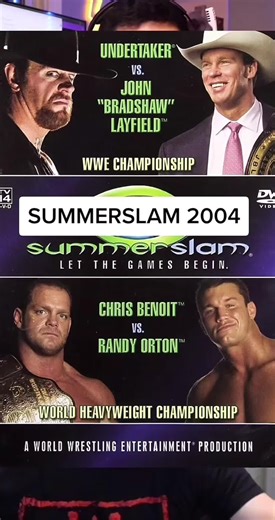 Guess the ppv: Summerslam 2004 #wwechallenge #wrestlingtiktok #wwefans #WWE #prowrestling #guessthewrestler #guessthewrestler #WrestleMania #wwetiktok #aew #wrestlingtok