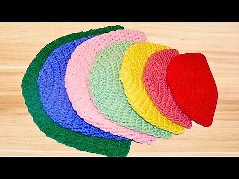 Crochet Double Crochet Beanie Tutorial for Beginners | Easy Crochet Hat
