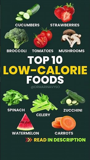 Top 10 Low-Calorie Foods – Eat More, Weigh Less #lowcaloriefoods #lowcalorie #healthyfood
