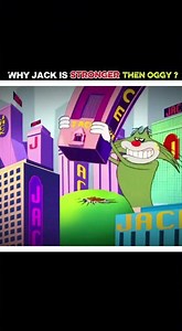 Why Jack is more powerful than Oggy ⚡️ ? #shorts #facts