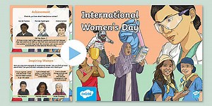 KS2 International Women's Day PowerPoint
