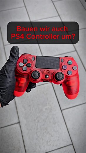 Ja, wir bauen PS4 Controller um, schreibt uns dafür einfach.