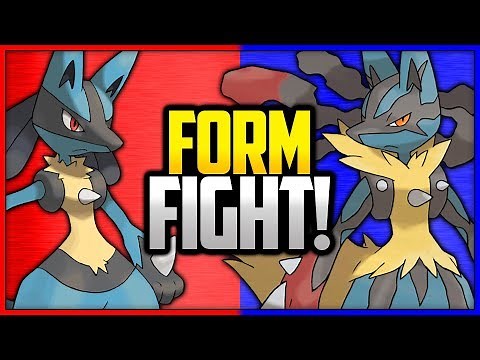 Lucario vs Mega Lucario | Pokémon Form Fight