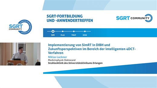 Implementierung von SimRT in DIBH und Zukunftsperspektiven im Bereich der intelligenten 4DCT-Verfahren
