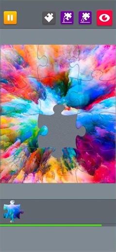 🧩 Color Splash Jigsaw Puzzle