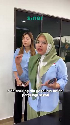 19K views · 127 reactions | Siapa yang ambil ujian lesen memandu guna sistem e-testing, kat control room ni lah penguji akan monitor anda. Kesalahan terlanggar garis, terlebih pergerakan semua terus nampak  Banyaknya camera ! #SINARKongsi | SINAR | Facebook