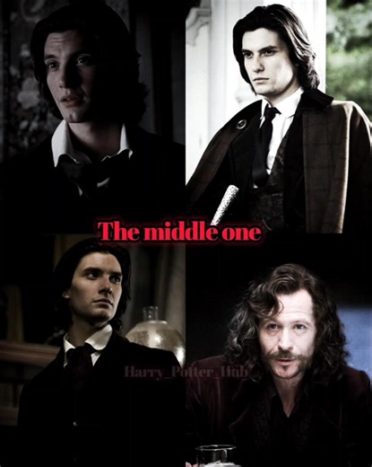 But “Mama, I’m obsessed with the middle one.”#SiriusBlack #SiriusBlackEdit #Marauders