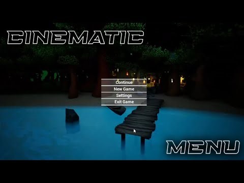 Unreal Engine 5 - Create a Dynamic Cinematic Menu Sequence, Game Main Menu