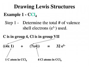 Drawing Lewis Structures - SlideServe