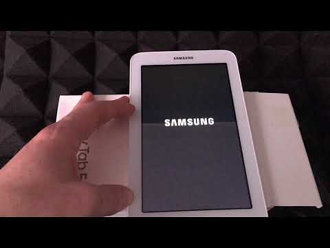 How to Restore to Factory Settings - Samsung Galaxy Tablet 7” 8G - Delete all information