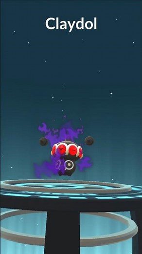 Evolving Shadow Baltoy into Shadow Claydol in Pokemon Go!!! #pokemon #shadowpokemon #Claydol #baltoy