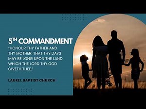 10 Commandments: 5th Command