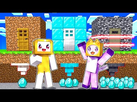 4 WAYS TO STEAL DIAMONDS In MINECRAFT! (LANKYBOX)