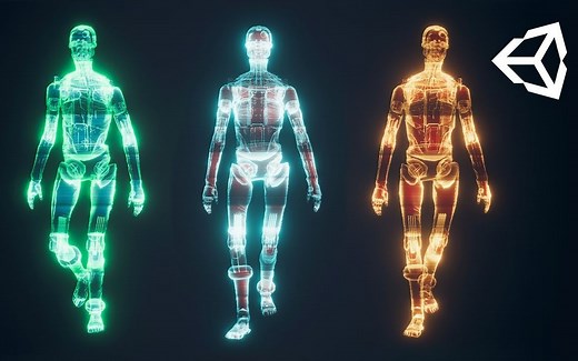 用Unity Shader Graph制作全息影像效果 [风农译制]