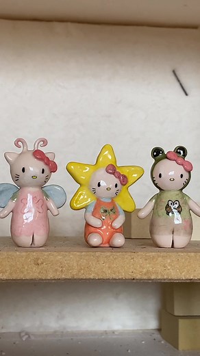 Adorable Hello Kitty Ceramic Sculptures for Collectors