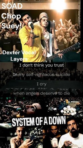 System Of A Down - Chop Suey! Part 2 Dexter Vocal Layers #systemofadown #chopsuey