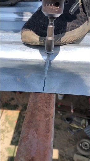 0.40Mm. Metal Sheet Installation #shortvideo #viralvideo #youtubeshorts