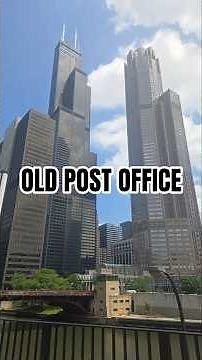 The Old Post Office Building in Chicago Illinois USA on June 10, 2026. Chicago River & Ida B. Wells