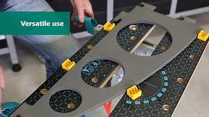 Take your woodworking projects to the next level with our wolfcraft UK Master 200 Universal Clamping Table‼ 🏷 Available now for only $1,175.00 V.I. This folding, multi-purpose clamping and working table features; 🔹 Lightweight for easy transport 🔹 Integrated tool ledge for handy storage 🔹 Quick-folding system for space-saving storage 🔹 Good stability for safe loading with up to 180 kg 🔹 Plastic jaws for securing workpieces horizontally for a variety of applications 🔹 Splittable tabletop w